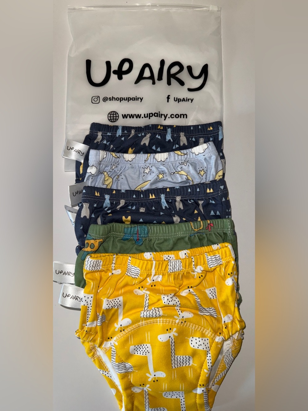 NEW UPAIRY Potty Training Underwear bundle of 5 size medium